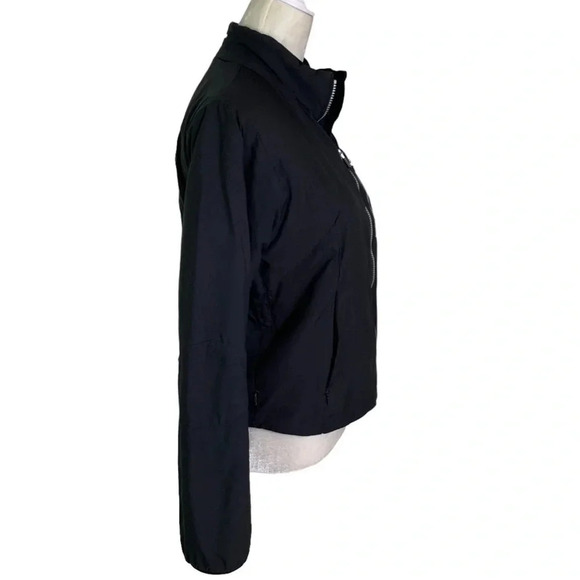 Obermeyer Y2K Women’s Black Bomber Zip Front Jacket Size 8 - Picture 4 of 10